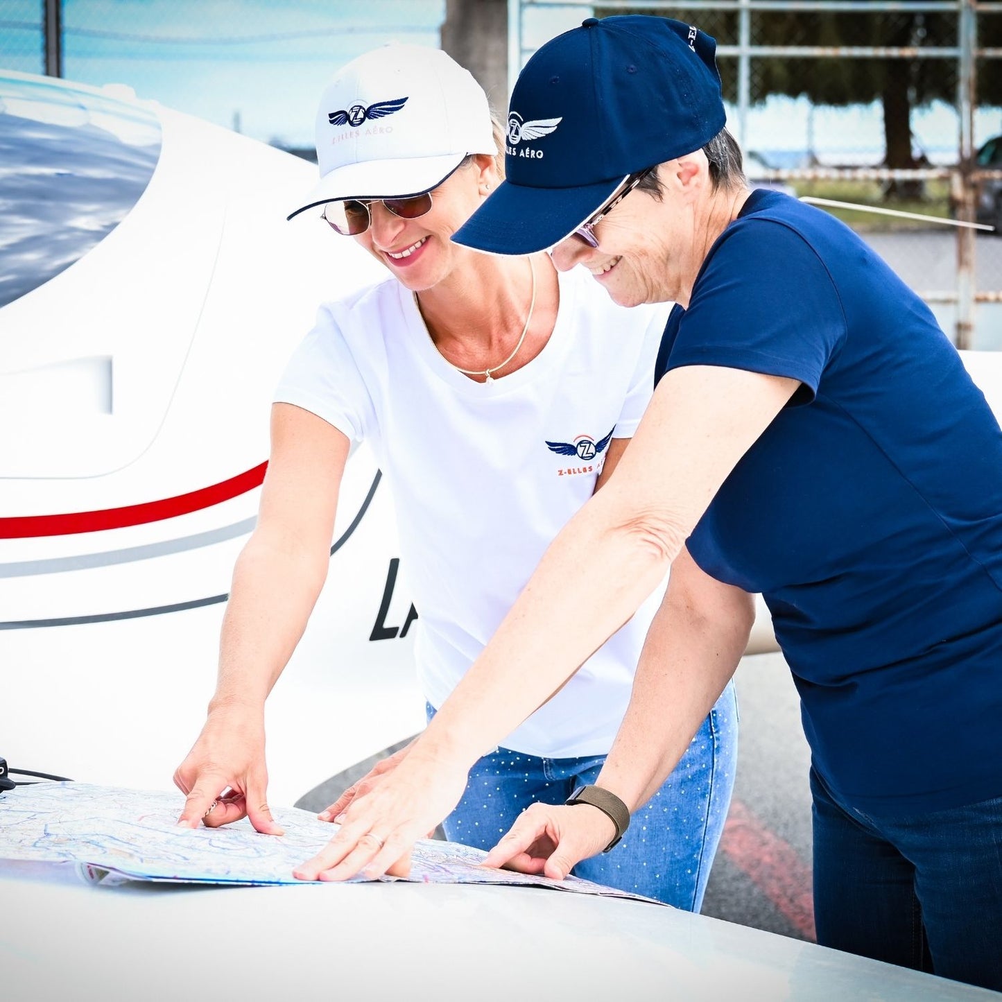Casquette aviateur Z Elles Aero marine snow