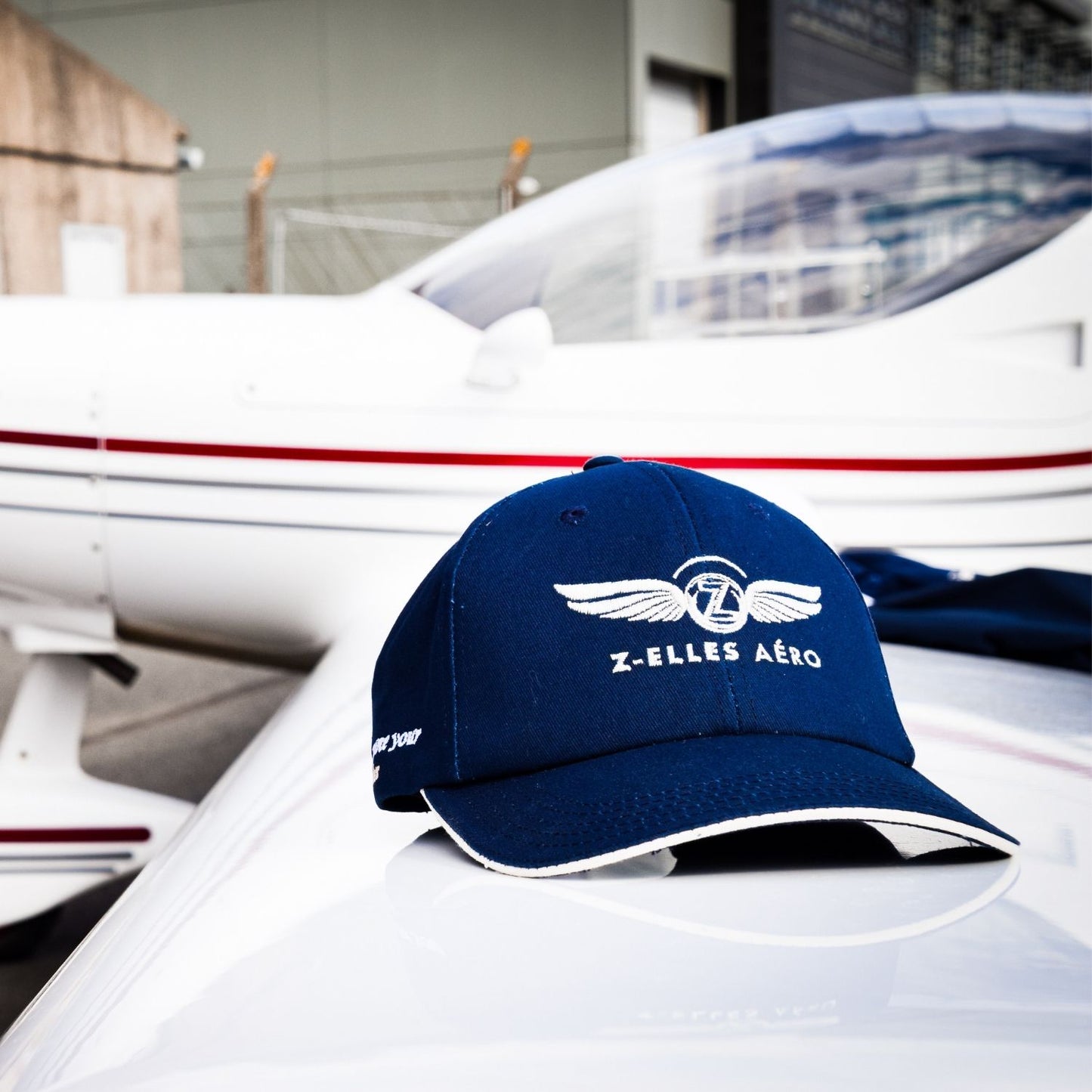 Casquette aviateur marine Z Elles Aero mixte