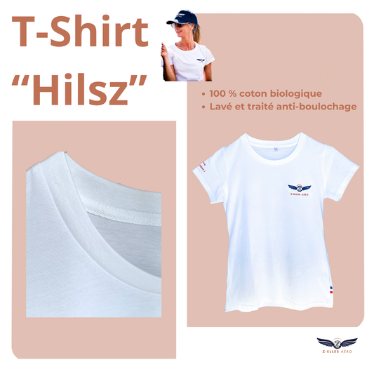 T-shirt pilote femme "Hilsz"