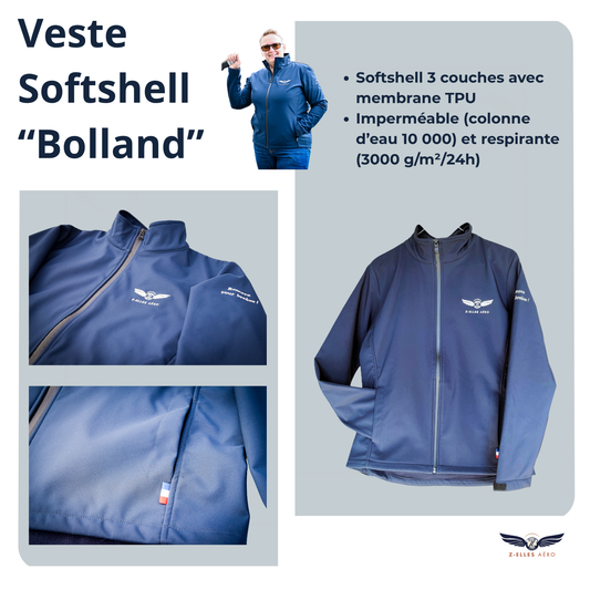 Blouson softshell pilote "Bolland"