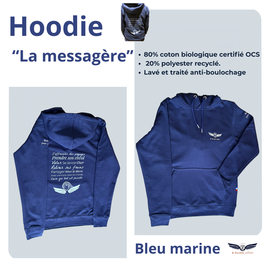 Hoodie "La messagère"