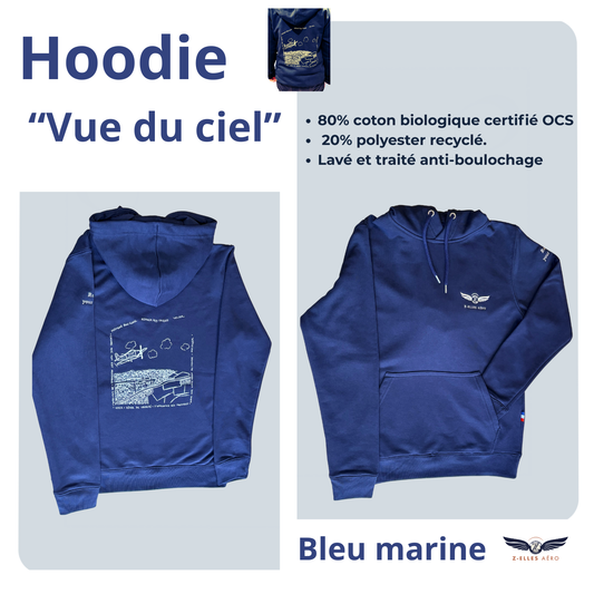 Hoodie "Vue du ciel"