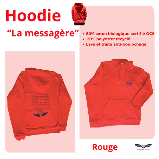 Hoodie "La messagère"