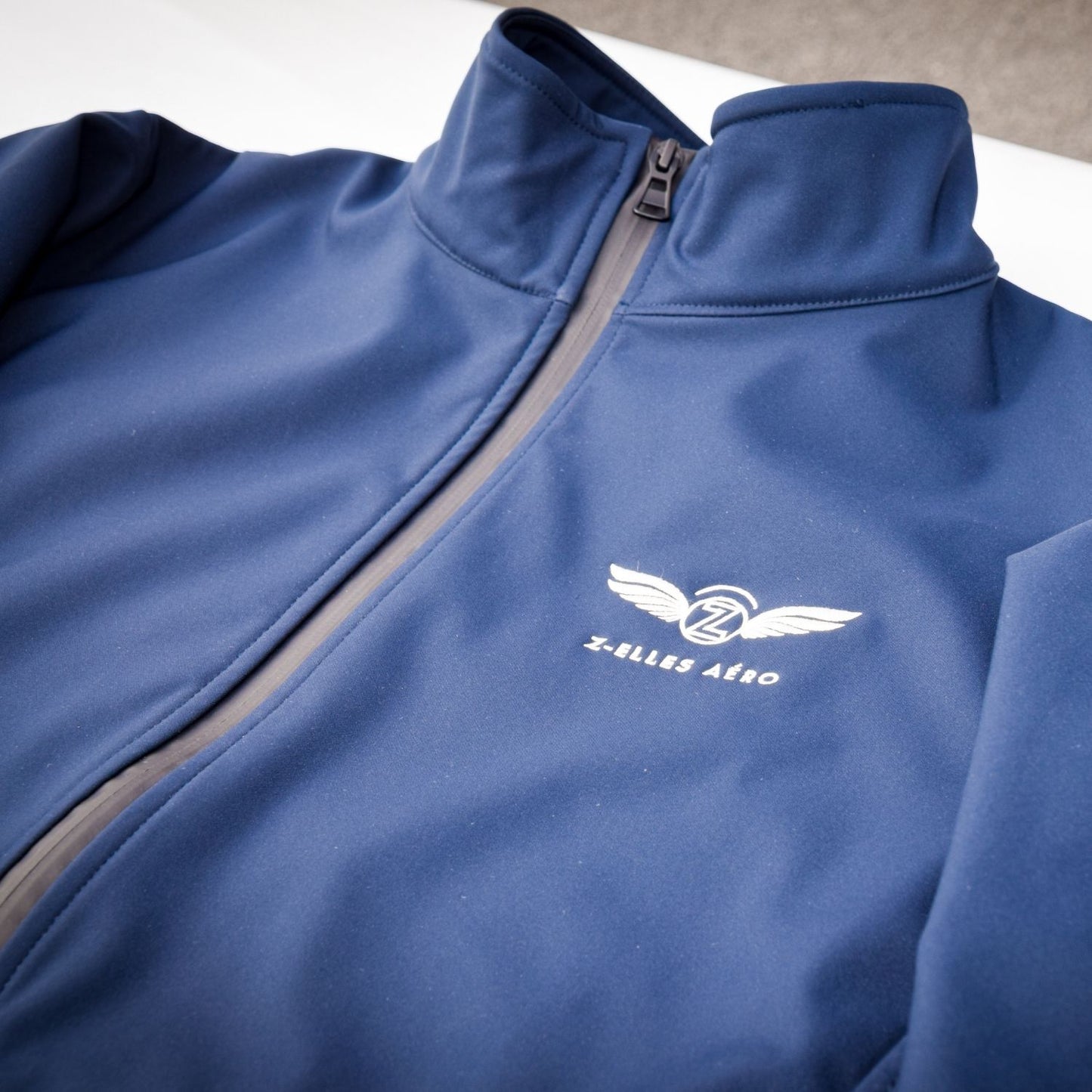 Softshell Bolland marine z elles aero femme pilotes femme aviatrice 